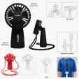 RABS Lanyard Fan with Adjustable Strap