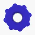 Push Pop Fun Spinner Silicone Fidget Toy — view 8