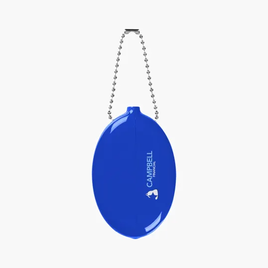Old School Squeeze Coin Pouch Keychain — view 3