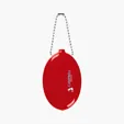 Old School Squeeze Coin Pouch Keychain — view 4