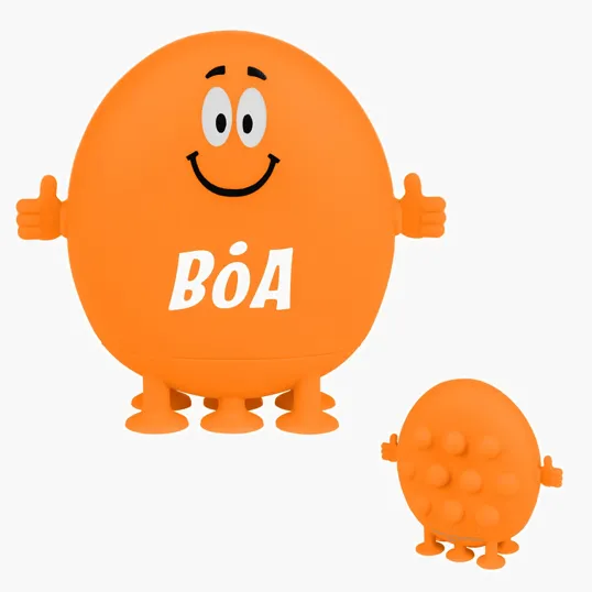 Smiley Push Pop Pal Silicone Fidget Toy — view 6