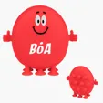 Smiley Push Pop Pal Silicone Fidget Toy — view 7