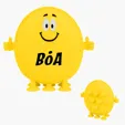 Smiley Push Pop Pal Silicone Fidget Toy — view 8