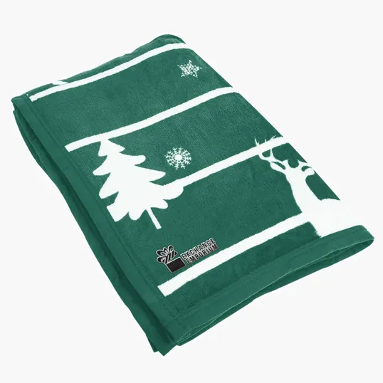 Winter's Nap Holiday Throw Blanket, 60" x 80" — view 3