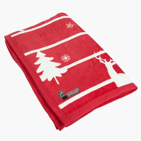 Winter's Nap Holiday Throw Blanket, 60" x 80" — view 4