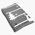 Winter's Nap Holiday Throw Blanket, 60" x 80" — view 2
