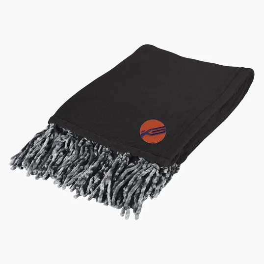 Chateau Chenille Fringed Blanket — view 6