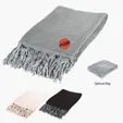 Chateau Chenille Fringed Blanket — view 4