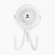 Portable Rechargeable Fan with Flexible Tripod — view 3