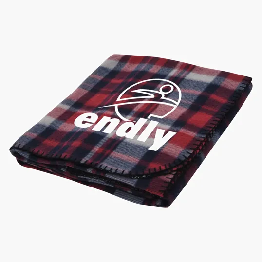 Fraser Fleece Blanket, 50" x 60" — view 4