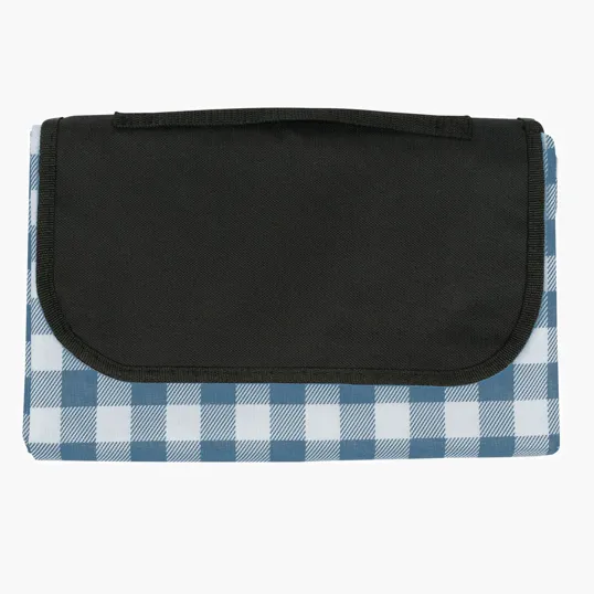 Gingham Roll-Up Picnic Blanket, 59" x 57" — view 6