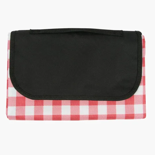 Gingham Roll-Up Picnic Blanket, 59" x 57" — view 7