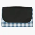 Gingham Roll-Up Picnic Blanket, 59" x 57" — view 6