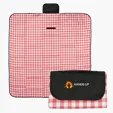 Gingham Roll-Up Picnic Blanket, 59" x 57" — view 2