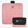 Gingham Roll-Up Picnic Blanket, 59" x 57" — view 5