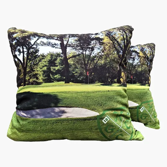 Medium Full Color Throw Pillow, 18" Square