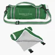 Riverside rPET Roll-Up Blanket With Carrying Handle — view 2