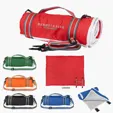 Riverside rPET Roll-Up Blanket With Carrying Handle — view 7