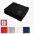 rPET Checkered Sherpa Blanket, 50" x 60"