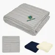 Cable Knit rPET Chenille Blanket