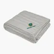 Cable Knit rPET Chenille Blanket — view 3