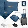 En Route rPET Travel Blanket with Trolley Pillow Pouch