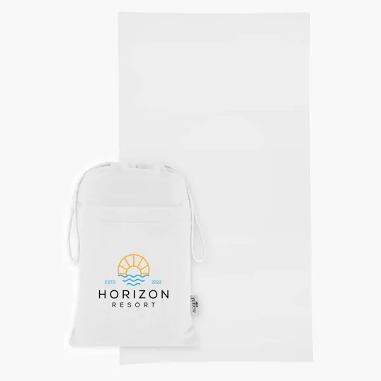 Sand-Free rPET Beach Towel With Pouch — view 6