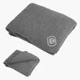 Recycled Teddy Throw Blanket, 50" x 60" — view 3