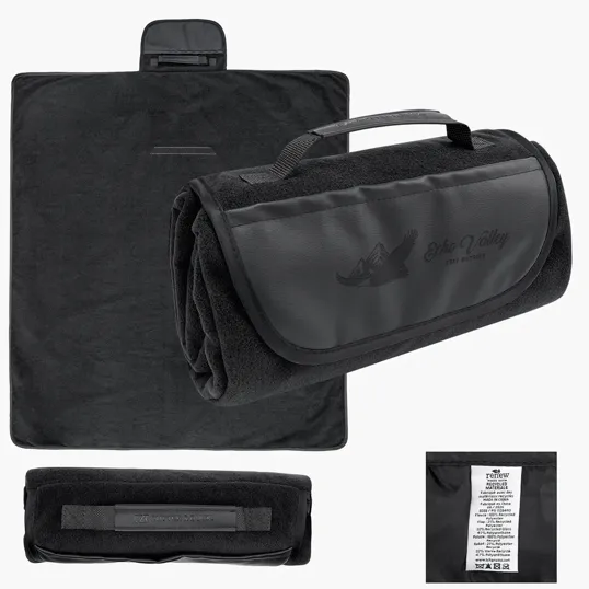 Cutter & Buck® rPET Roll-Up Picnic & Camping Blanket