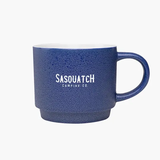 Pebble Grain Textured Ceramic Mug, 18 Oz. — view 4