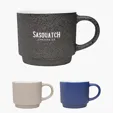 Pebble Grain Textured Ceramic Mug, 18 Oz.