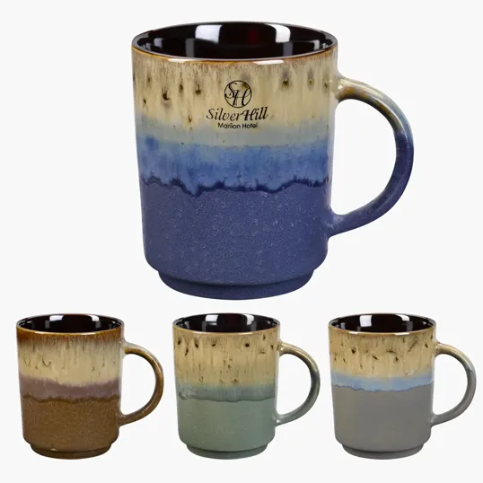 Apache Handcrafted Ceramic Mug, 16 Oz.