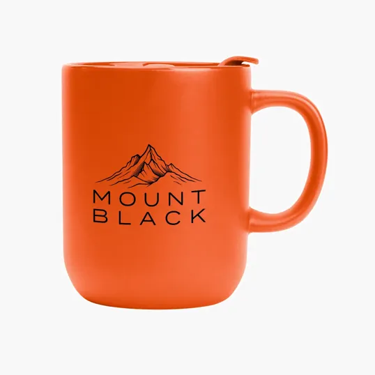 14 oz. Michigan Ceramic Mug with Slide Lid — view 13