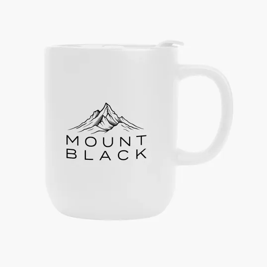 14 oz. Michigan Ceramic Mug with Slide Lid — view 15