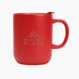 14 oz. Michigan Ceramic Mug with Slide Lid — view 7
