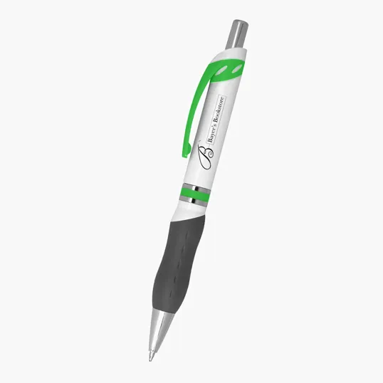 Campus Plunger Action Ballpoint Pen with Rubber Grip — view 5