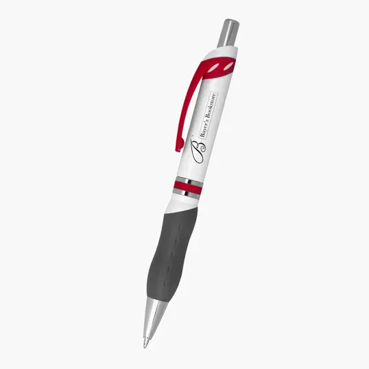 Campus Plunger Action Ballpoint Pen with Rubber Grip — view 7