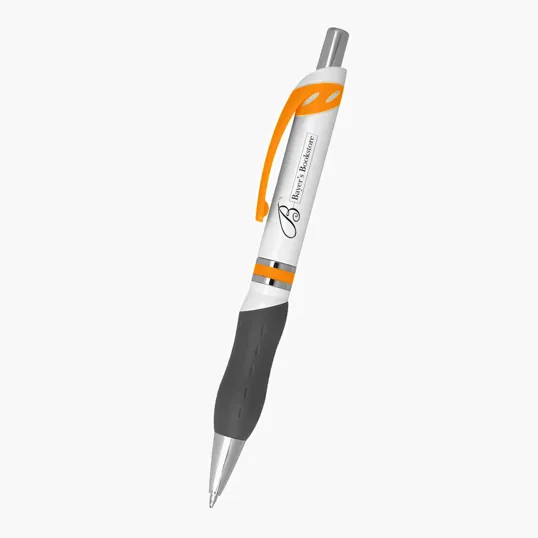 Campus Plunger Action Ballpoint Pen with Rubber Grip — view 9