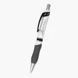 Campus Plunger Action Ballpoint Pen with Rubber Grip — view 2