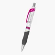 Campus Plunger Action Ballpoint Pen with Rubber Grip — view 4