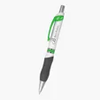 Campus Plunger Action Ballpoint Pen with Rubber Grip — view 5
