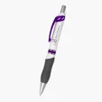Campus Plunger Action Ballpoint Pen with Rubber Grip — view 6