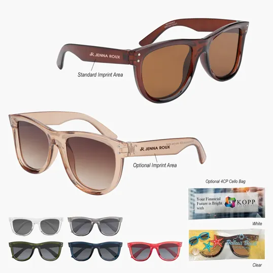 Ravi Recycled Frame Sunglasses With Inverted Lenses — view 8