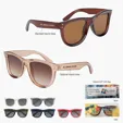 Ravi Recycled Frame Sunglasses With Inverted Lenses — view 8