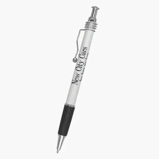 Wired Pen with Chrome Plated Trim — view 2