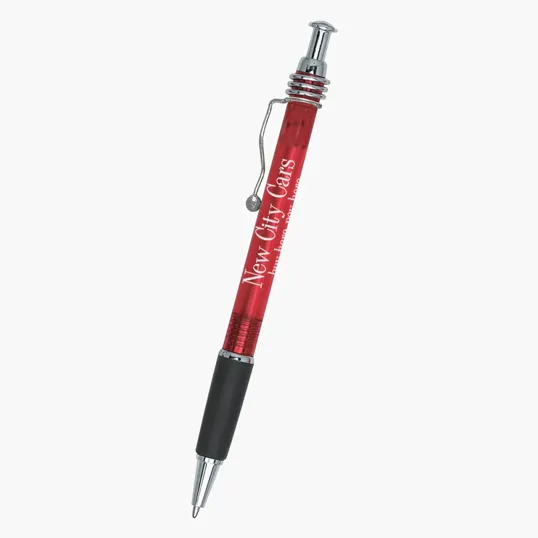 Wired Pen with Chrome Plated Trim — view 4