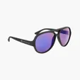 Rubberized Recycled Frame Aviator Sunglasses — view 3