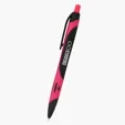 Two-Tone Rubberized Plunger Pen — view 7