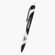 Two-Tone Rubberized Plunger Pen — view 10