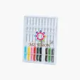 Plastic Sewing Kit with Pre-Threaded Needles — view 2